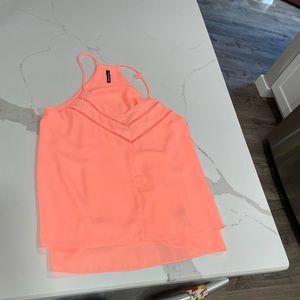 Womens X-Small crossback coral shirt